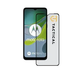 Tactical Glass Shield 5D Glas für Motorola E13 schwarz 