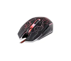 Rebeltec Diablo schwarz / Gaming-Maus / 2400 DPI / USB-A / LED-Hintergrundbeleuchtung