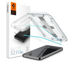 Spigen Glass tR EZ Fit HD Schutzglas für Samsung Galaxy S24/S25 2 Stk 