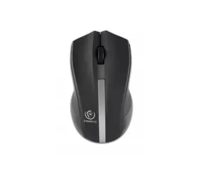 Rebeltec Galaxy schwarz / Kabellose Maus / 1000 DPI / USB-Empfänger 2,4 GHz / 4 Tasten