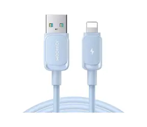 Joyroom S-AL012A14 Ladekabel USB-A (Stecker) - Lightning (Stecker) 2,4 A 1,2 m blau