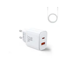 Joyroom JR-TCF05 weiß / Ladeadapter / 20 W / Kabel / 1x USB-A / 1x USB-C