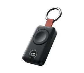 Joyroom JR-WQW01 schwarz / Tragbares kabelloses Ladegerät für Uhren / 2000 mAh