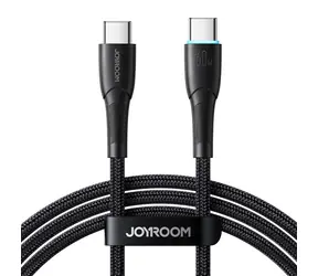 Joyroom SA32-CC3 Ladekabel USB-C (M) - USB-C (M) 60W 1,0m schwarz