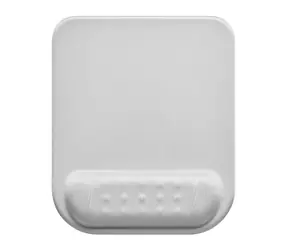 Powerton Ergoline Pastel Edition - Mauspad grau / 25 x 21 x 2 cm