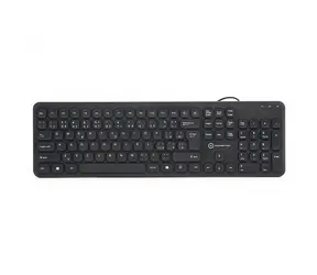 Powerton WPK102 CZ/SK-Layout schwarz / Tastatur / Membran / USB / CZ/SK-Layout