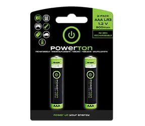 Powerton Akku AAA 900mAh 1,2V 24 Stk 