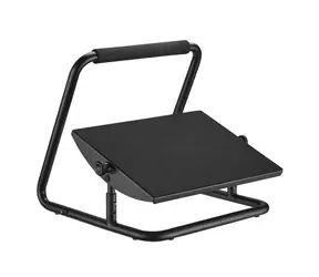 Powerton Beinständer schwarz / höhenverstellbar / Tragkraft 25 kg