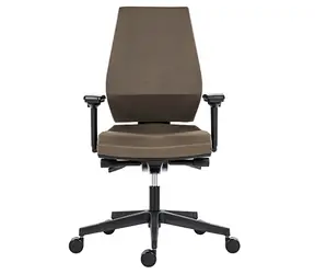 Powerton Sima beige / Ergonomischer Bürostuhl / Belastbarkeit 130 kg 