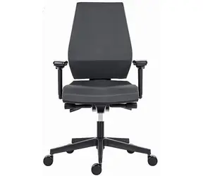 Powerton Sima grau / Ergonomischer Bürostuhl / Belastbarkeit 130 kg 
