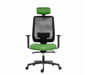 Powerton Lucie grün / Ergonomischer Bürostuhl / Belastbarkeit 130 kg 