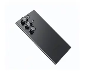 FIXED Schutzglas für Kameraobjektive Kameraglas für Samsung Galaxy S24 Ultra schwarz