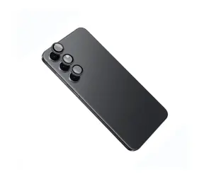 FIXED Schutzglas für Kameraobjektive Kameraglas für Samsung Galaxy S24+ schwarz