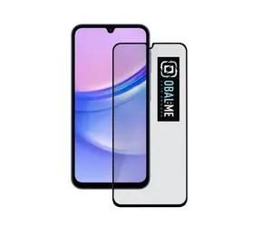 Obal:Me 5D Tempered Glass für Samsung Galaxy A15 5G schwarz