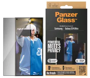 PanzerGlass UWF Privacy Panzerglas für Samsung Galaxy S24 Ultra