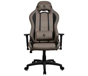 Arozzi Torretta Soft PU braun / Gaming-Stuhl / Kunstleder / höhen- und winkelverstellbar / 360° drehbar