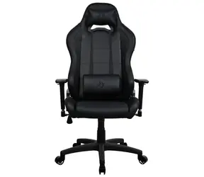 Arozzi Torretta Soft PU schwarz / Gaming-Stuhl / Kunstleder / höhen- und winkelverstellbar / 360° drehbar