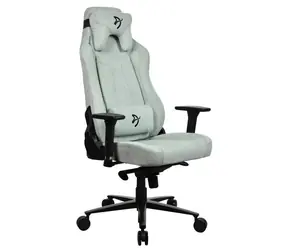 Arozzi Vernazza Soft Fabric perlgrün / Gaming-Stuhl / Textilbezug / höhen- und winkelverstellbar / 360° drehbar