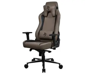 Arozzi Vernazza Soft PU braun / Gaming-Stuhl / Kunstleder / höhen- und winkelverstellbar / 360° drehbar