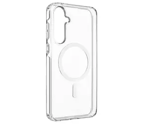 FIXED MagPure mit Magsafe-Unterstützung, transparente Rückseite für Samsung Galaxy A55 5G, transparent