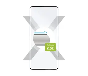 FIXED Full-Cover Schutzglas aus gehärtetem Glas für XIAOMI Redmi Note 13 schwarz / Verklebung über das gesamte Display 