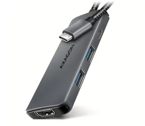 Axagon HMC-5H8K, USB 5Gbps Hub, 2x USB-A, USB-C, HDMI 8k/30Hz, PD 100W, USB-C Kabel 15cm
