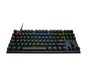 Corsair K60 PRO TKL RGB schwarz / Gaming-Tastatur / mechanisch / Corsair OPX / RGB / USB / DE-Layout