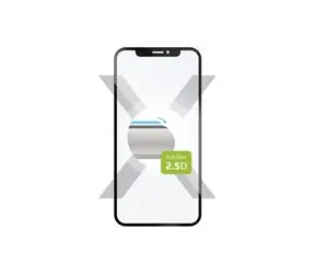 Ausgepackt - FIXED Full-Cover Schutzglas aus gehärtetem Glas für Realme 11 schwarz / Verklebung über das gesamte Display / Ausgepackt