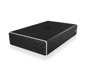 Icy Box IB-RD2253-C31 schwarz / Externes Gehäuse für 2x 2,5" SSD / USB 3.2 Gen 2