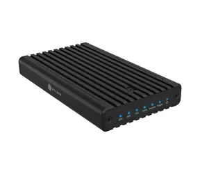 Icy Box IB-2817MCL-C31 schwarz / Externes Gehäuse für 2x M.2 SSD / USB 3.2 Gen 2
