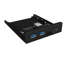Icy Box IB-HUB1717-U3 schwarz / USB Hub / 16x USB-A 3.2 Gen 1