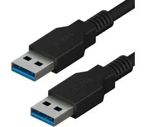 YENKEE YCU 013 BK Kabel USB-A 3.0 (M) - USB-A 3.0 (M) 1,5 m schwarz 