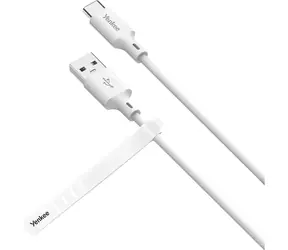 YENKEE YCU 315 WH SILIC Kabel USB-A (M) - USB-C (M) 1,5 m weiß / 15 W