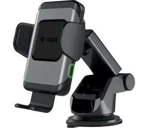 YENKEE YSM 610 Auto-Lüftungsgitter-Autohalterung / kabelloses Qi-Laden / 7,5 W und 10 W 