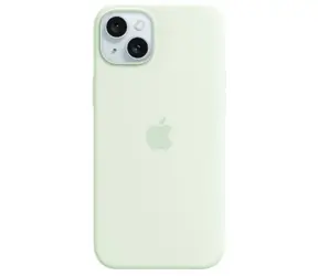 Apple Silikonhülle mit MagSafe für iPhone 15 PLUS hellmint