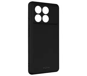 FIXED Story Gummi-Rückseite für POCO X6 Pro 5G Schwarz