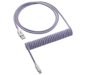 CableMod Classic Spiral- Cable USB-C - USB-A 1,5 m Rum-Rosinen-/Tastaturkabel