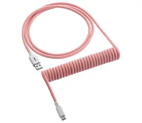 CableMod Classic Spiral- Cable USB-C - USB-A 1,5 m Orangesicle/Tastaturkabel