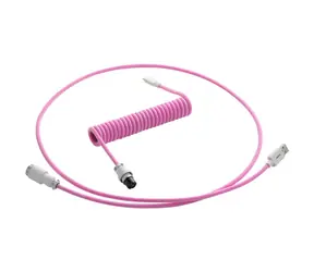 CableMod PRO Cable USB-C - USB-A 1,5 m Erdbeercreme/Tastaturkabel