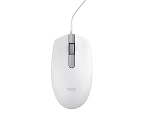 Trust TM-101W weiß / Maus / optisch / 1200 DPI / 3 Tasten / USB-A  