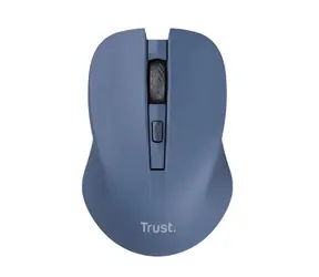 Trust Mydo Blue / kabellose Maus / optisch / 1800 DPI / 4 Tasten / RF 2,4 GHz