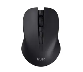 Trust Mydo Schwarz / Kabellose Maus / Optisch / 1800 DPI / 4 Tasten / RF 2,4 GHz