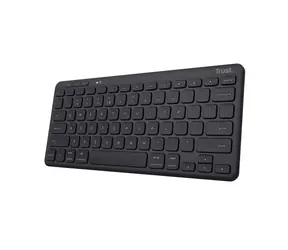 Trust Lyra Black / Kabellose Tastatur / Membran / Bluetooth / US-Layout