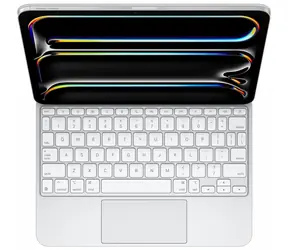 Apple Magic Keyboard für iPad Pro 11" (M4) US Weiß / Hülle mit Tastatur / US-Layout