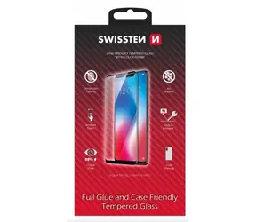 Swissten FULL GLUE COLOR FRAME CASE FRIENDLY Glas für XIAOMI 14 schwarz