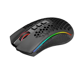 Redragon M808 Storm Pro Schwarz / Kabellose Gaming-Maus / Optisch / 16000 DPI / 7 Tasten / RF 2,4 GHz