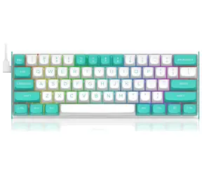 Redragon K683WB weiß / Gaming-Tastatur / mechanisch / Redragon Magnetic / USB / US