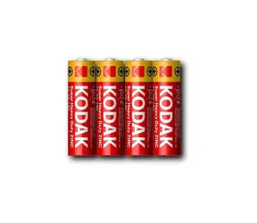 Kodak HEAVY DUTY Zink-Chlorid-Batterien AA / 4 Stück / Folie