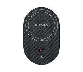 Pitaka MagEZ Car Mount Pro 2 Qi2 schwarz / kabellose Ladehalterung / 15W MagSafe-Aufladung / NFC