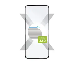 FIXED Schutzglas Full-Cover für POCO F6 5G schwarz / Verklebung über das gesamte Display